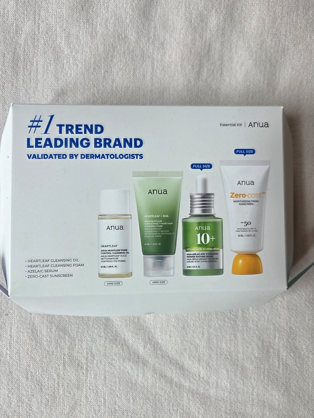 Viral K-Beauty Skincare Travel Set By Anua